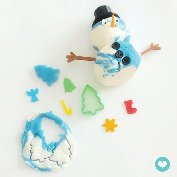 Christmas Surprise Blue & White Activity Jars 125g