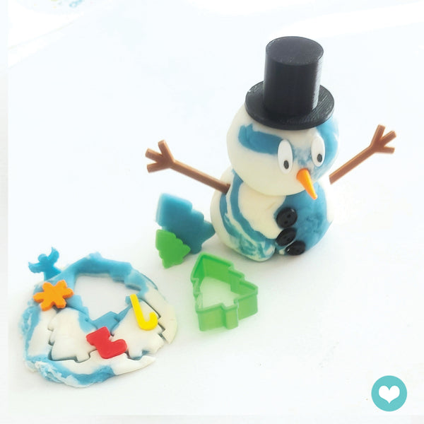 Christmas Surprise Blue & White Activity Jars 125g