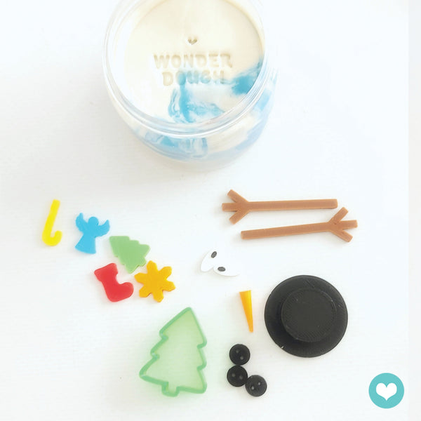 Christmas Surprise Blue & White Activity Jars 125g